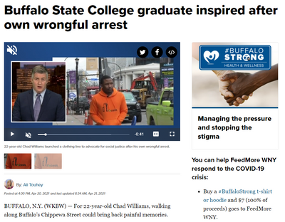 Buffalo State College graduate inspired after own wrongful arrest