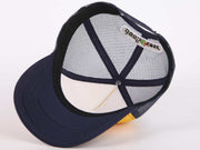 dooProcess - "Trucker Hat" - Gold/Navy Blue