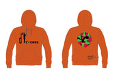 "Walking While Black" Hoodie-Orange